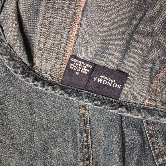 Long Denim Skirt - Picture 3 of 3